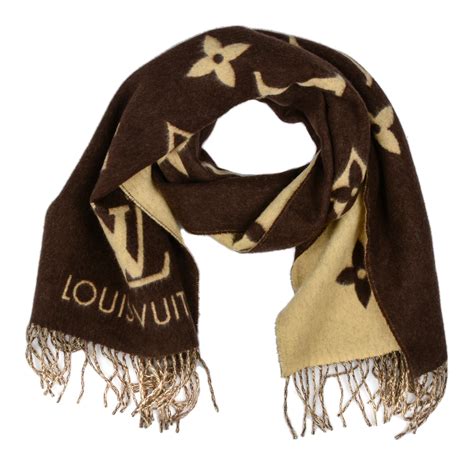 louis vuitton monogram cashmere scarf|genuine Louis Vuitton scarf.